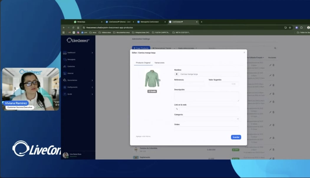 Capacitación:  Catálogo de productos 🛍️