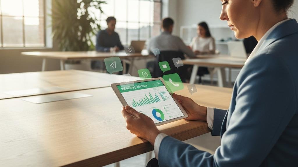 Métricas clave para gerentes de ventas en operaciones por WhatsApp