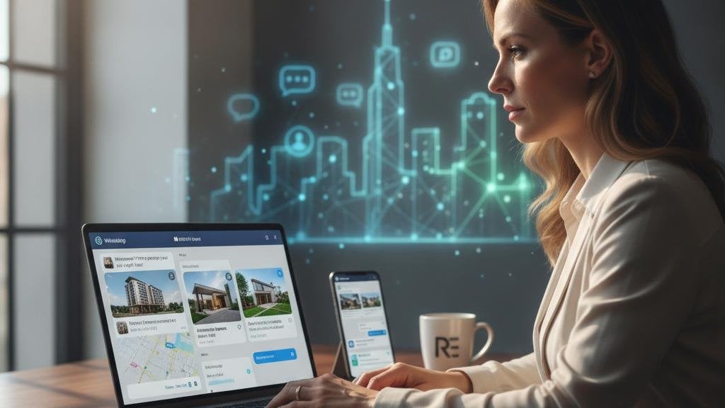 El Agente Inmobiliario 24/7: Cómo WhatsApp y los Chatbots Transforman las Ventas en Bienes Raíces