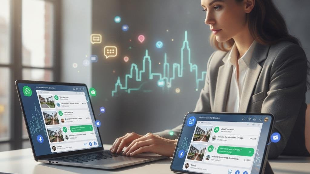 El Agente Inmobiliario 24/7: Cómo WhatsApp y los Chatbots Transforman las Ventas en Bienes Raíces