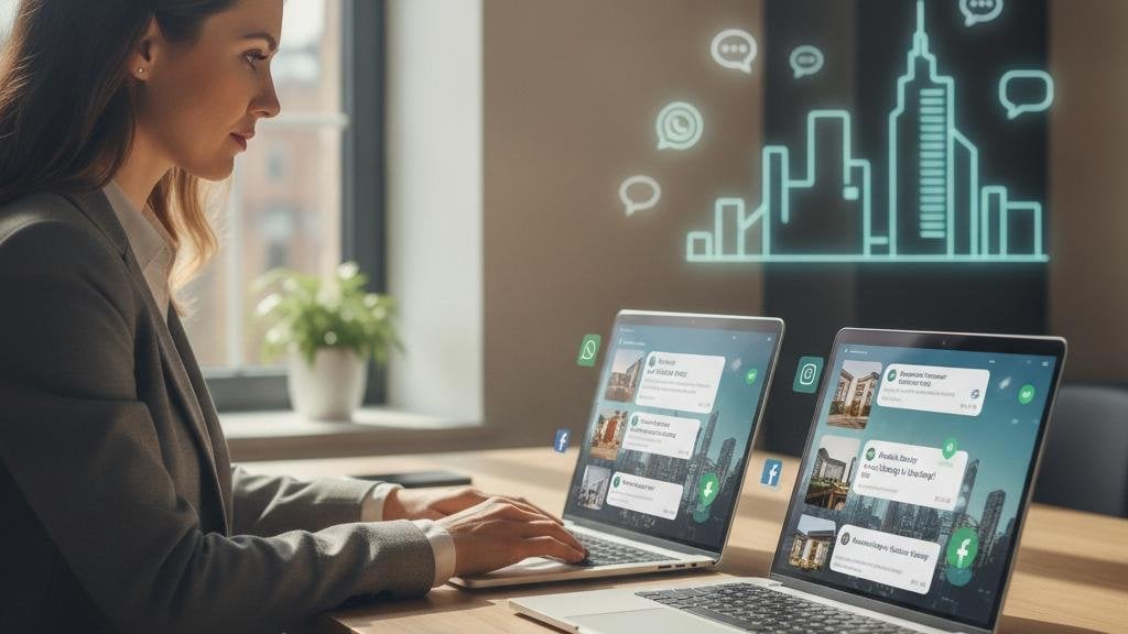 El Agente Inmobiliario 24/7: Cómo WhatsApp y los Chatbots Transforman las Ventas en Bienes Raíces