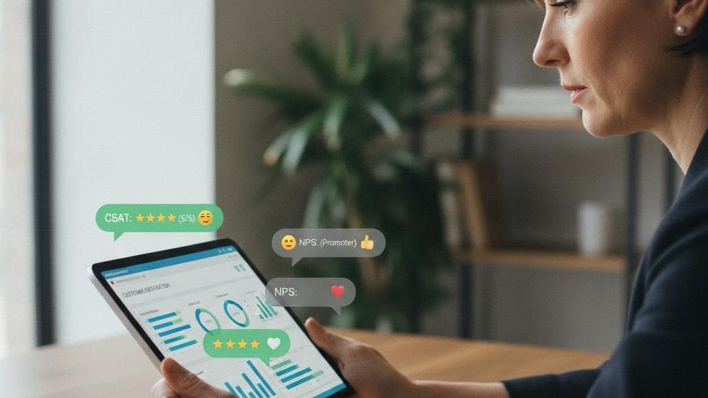 Cómo medir la satisfacción del cliente con encuestas CSAT y NPS por WhatsApp