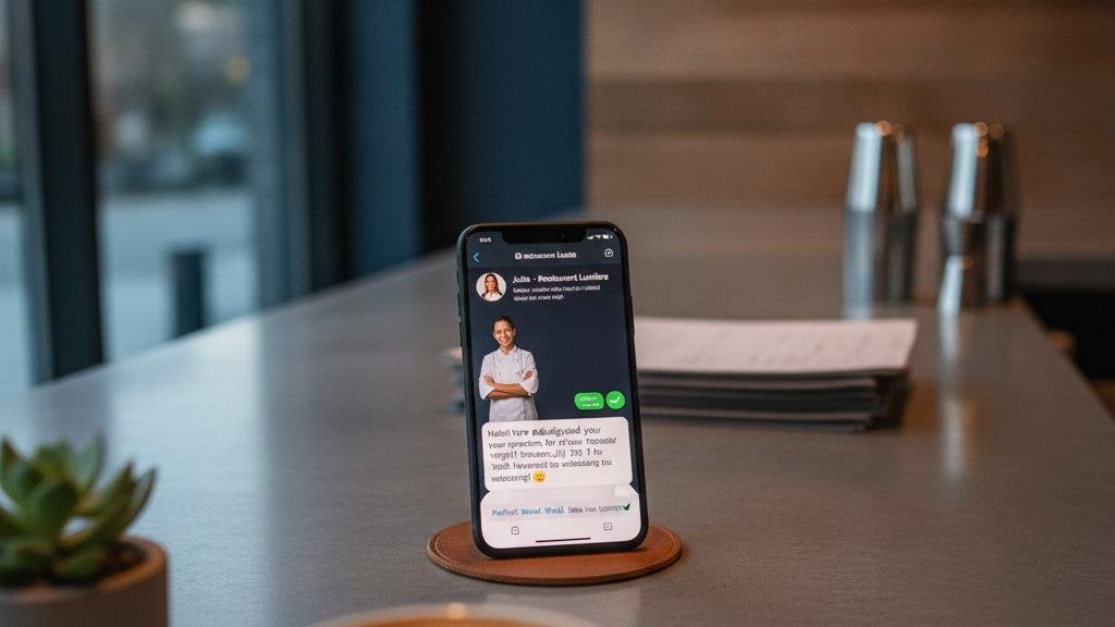 Cómo la mensajería instantánea transforma la gestión de reservas y pedidos en restaurantes