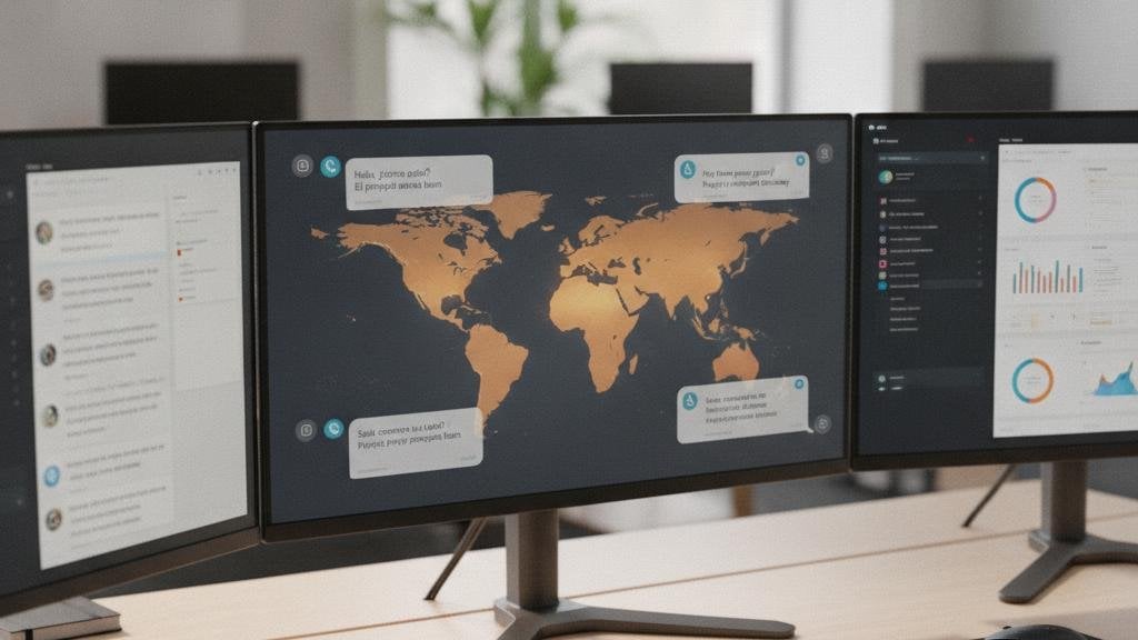 Mensajería multilingüe: estrategias para atender clientes internacionales por chat