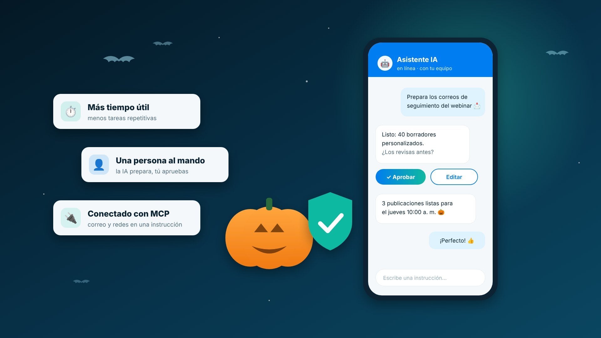 Uso responsable de la IA en tu empresa: la automatización no asusta, te devuelve tiempo