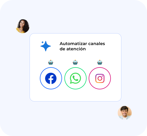 Automatiza tu atención en múltiples canales