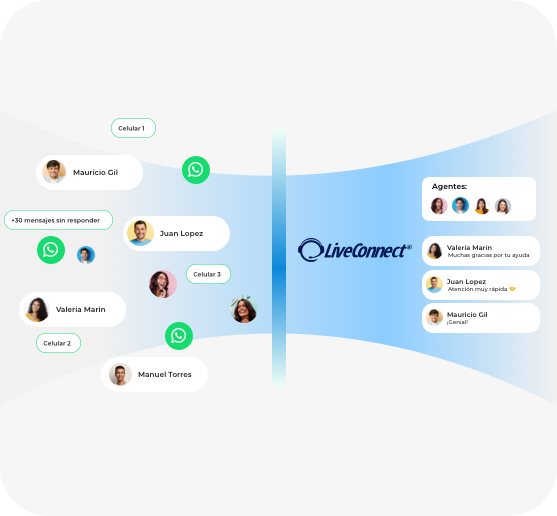 Convierte WhatsApp en un canal organizado para tu empresa