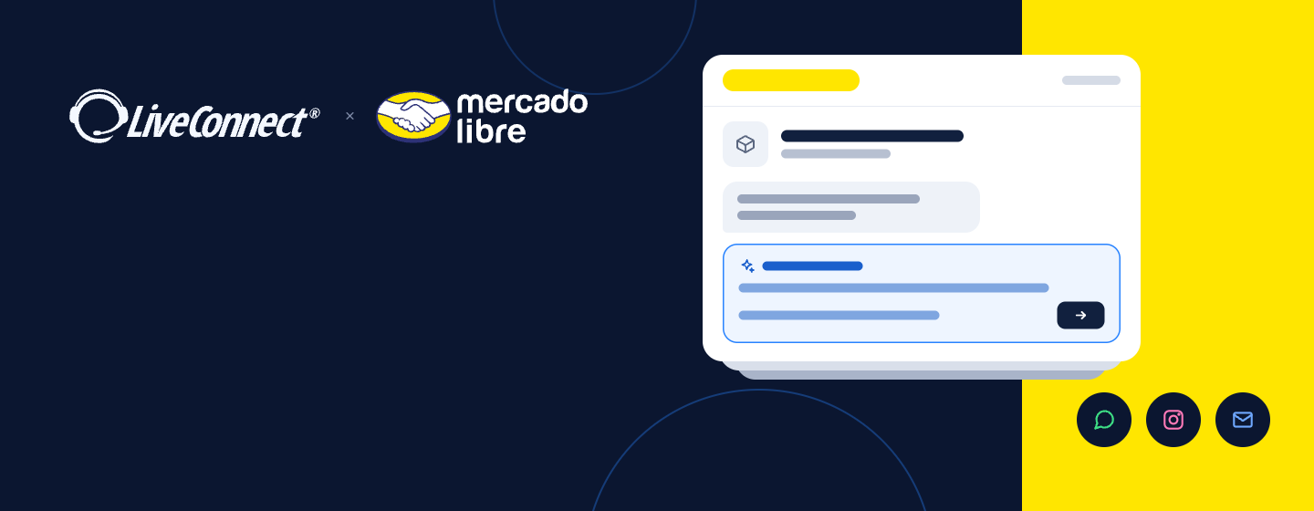 Responde Mercado Libre desde LiveConnect 🤝